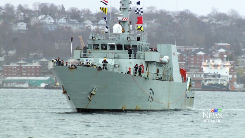 Royal Canadian Navy ships leave Halifax to join NATO in Baltic mission