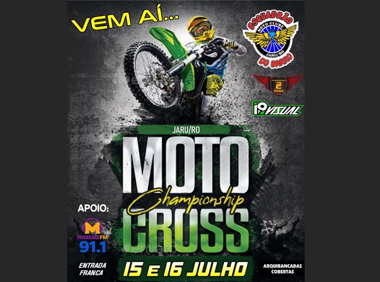 Quase tudo pronto para a segunda etapa do Campeonato Estadual de Motocross, que acontece no próximo fim de semana em Jaru