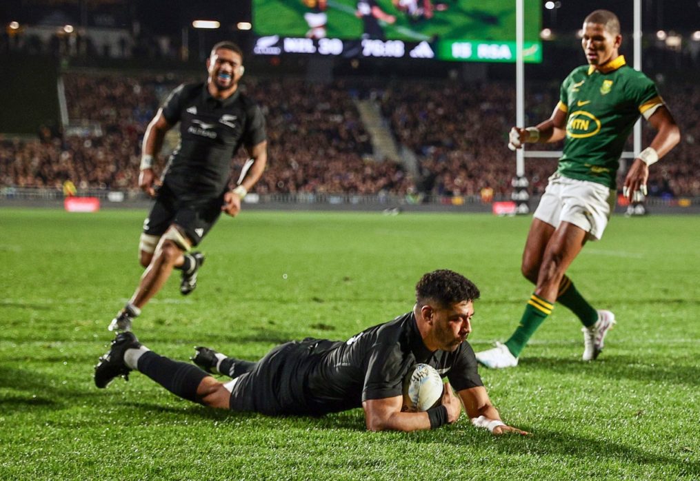 RUGBY CHAMPIONSHIP RESULT: Ruthless All Blacks outplay Boks as they put one hand on Rugby Championship trophy