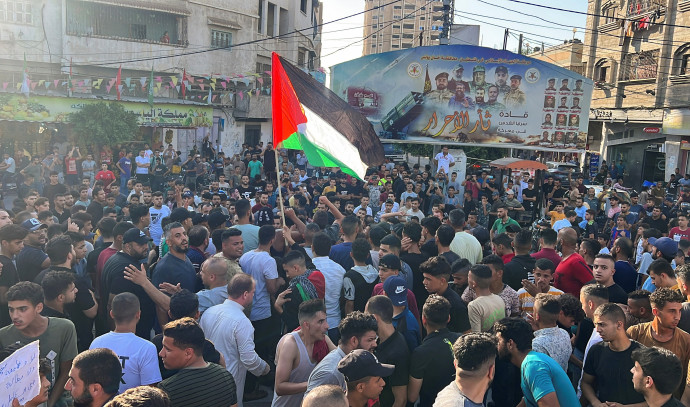 Palestinians in Gaza protest economic hardship, call to end Hamas rule